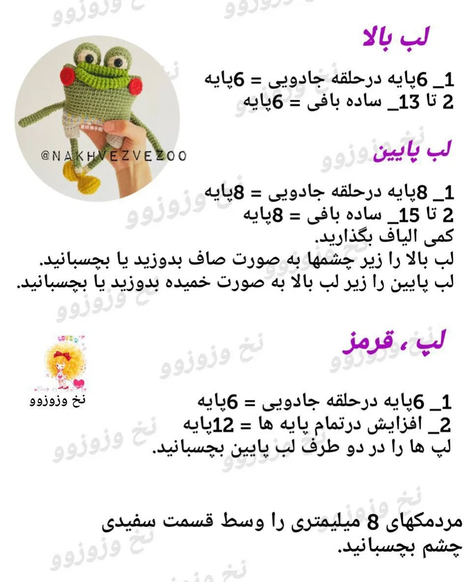 متن قلاب‌بافی قورباغه شاد و زنده