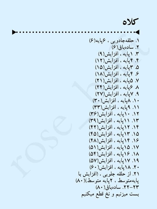 متن سرود خرس جادویی قلاب بافی