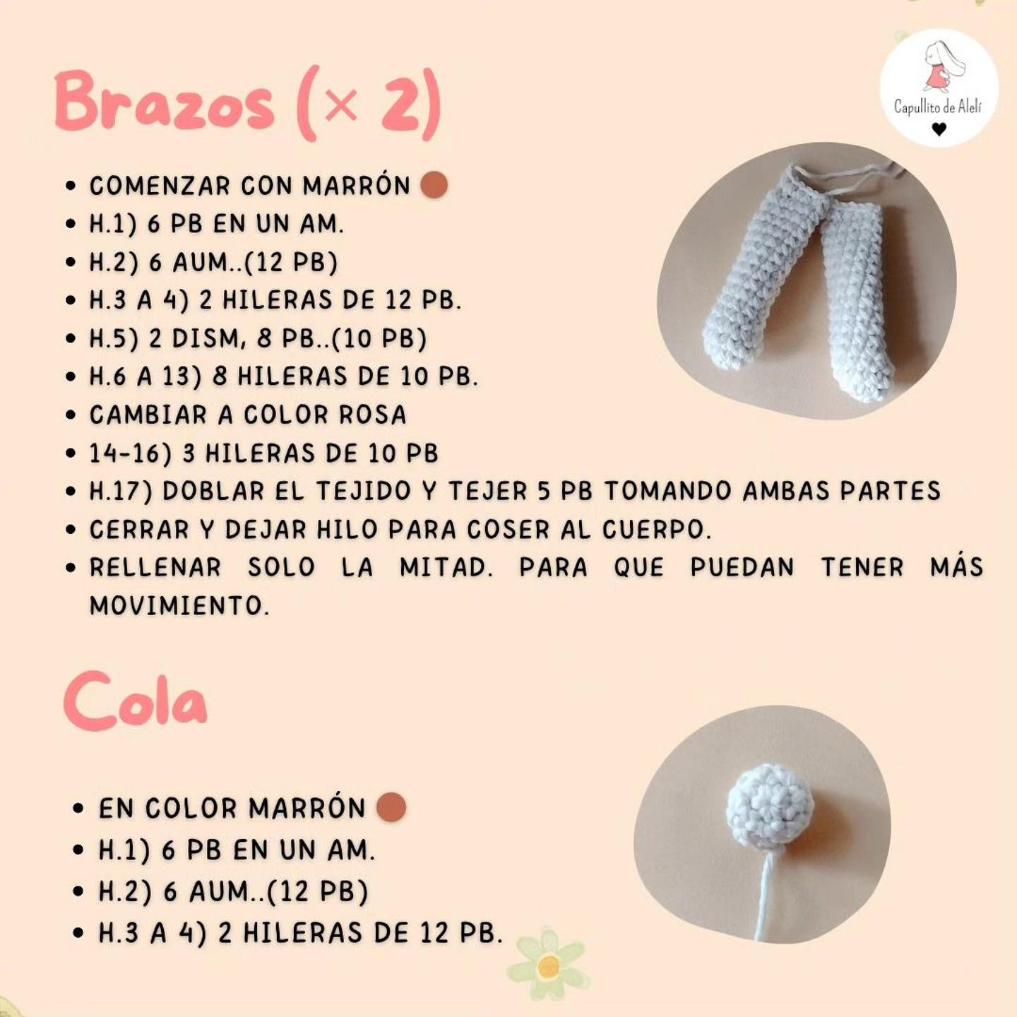 Muñeca de Osito de Ganchillo: Patrón Gratis para Principiantes