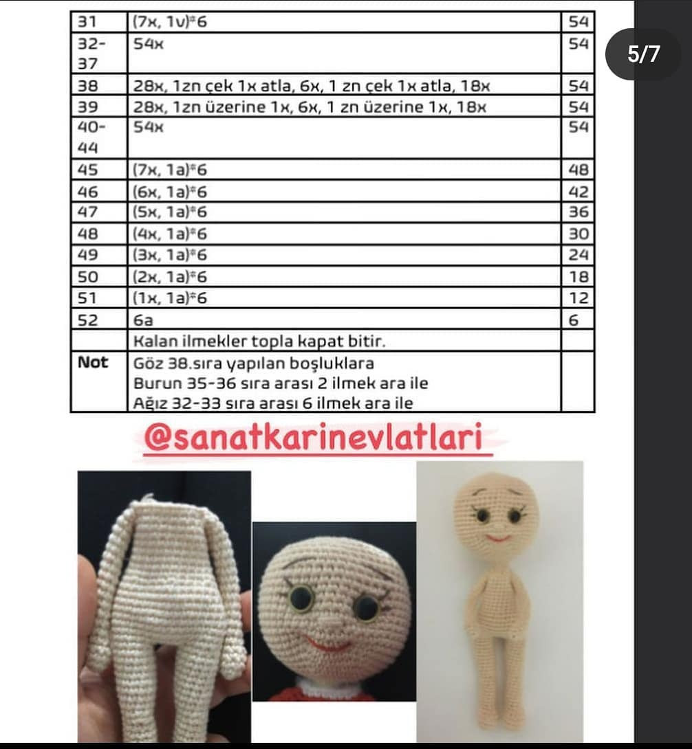 Noel Temalı Amigurumi Bebek ve Kardan Adam Yapımı