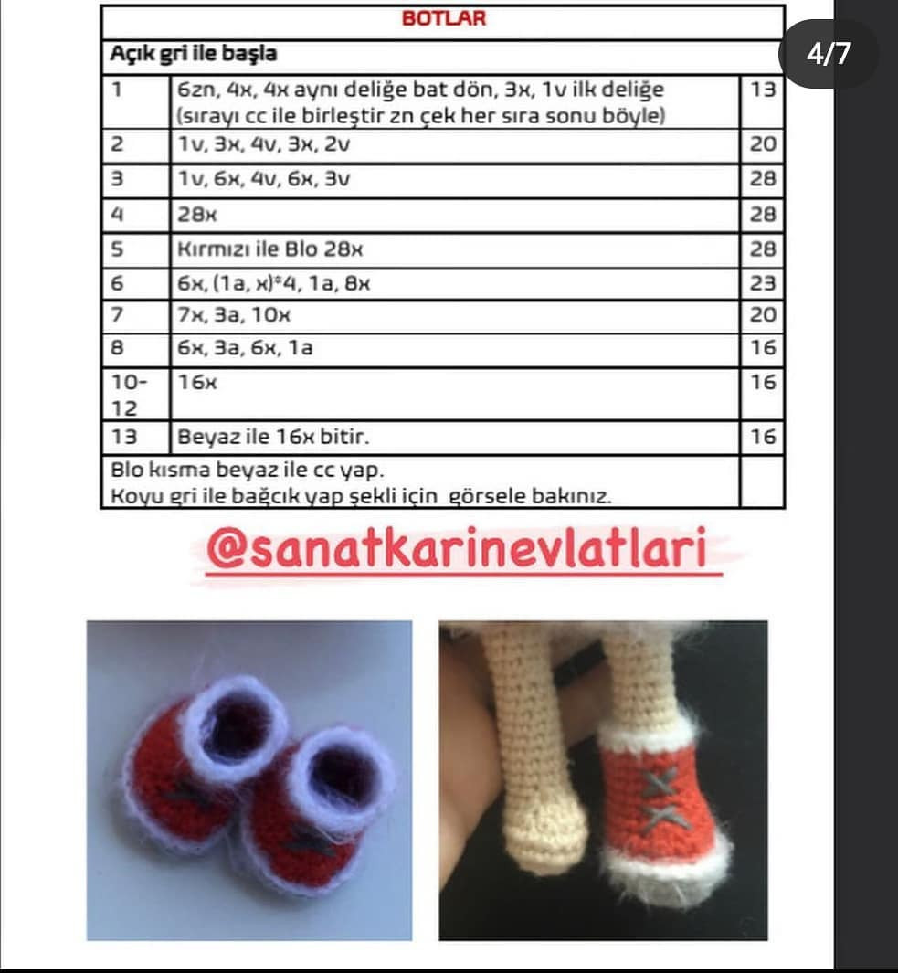 Noel Temalı Amigurumi Bebek ve Kardan Adam Yapımı