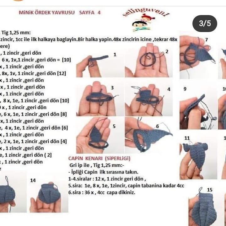 Örgü Ördek Oyuncak Modeli: Sevimli ve Kolay Yapılabilir