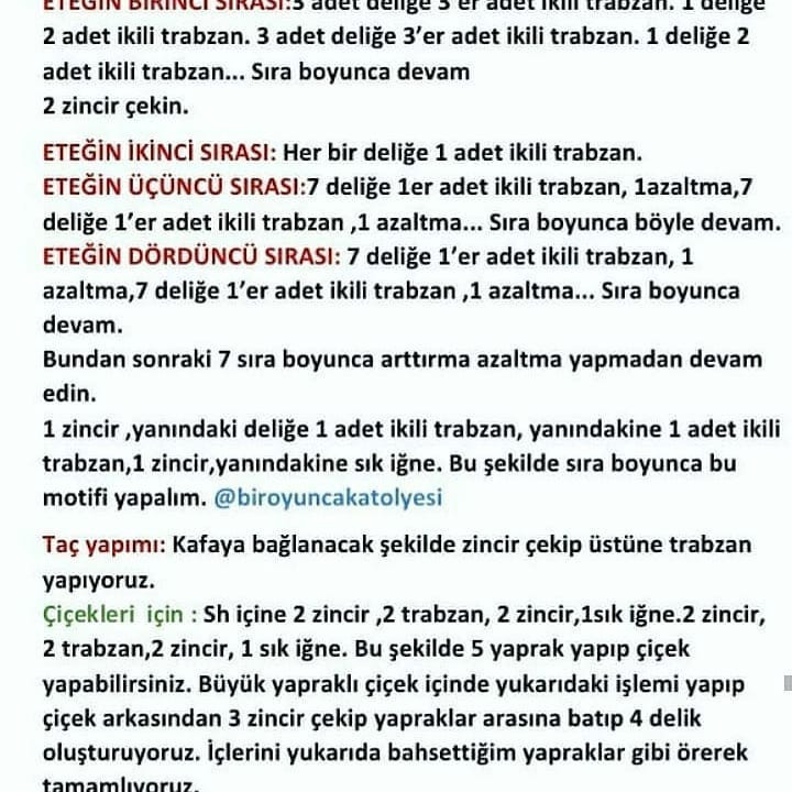 Papatya Kız Bebek Örgü Tarifi: Çiçeklerle Süslenmiş Elbise