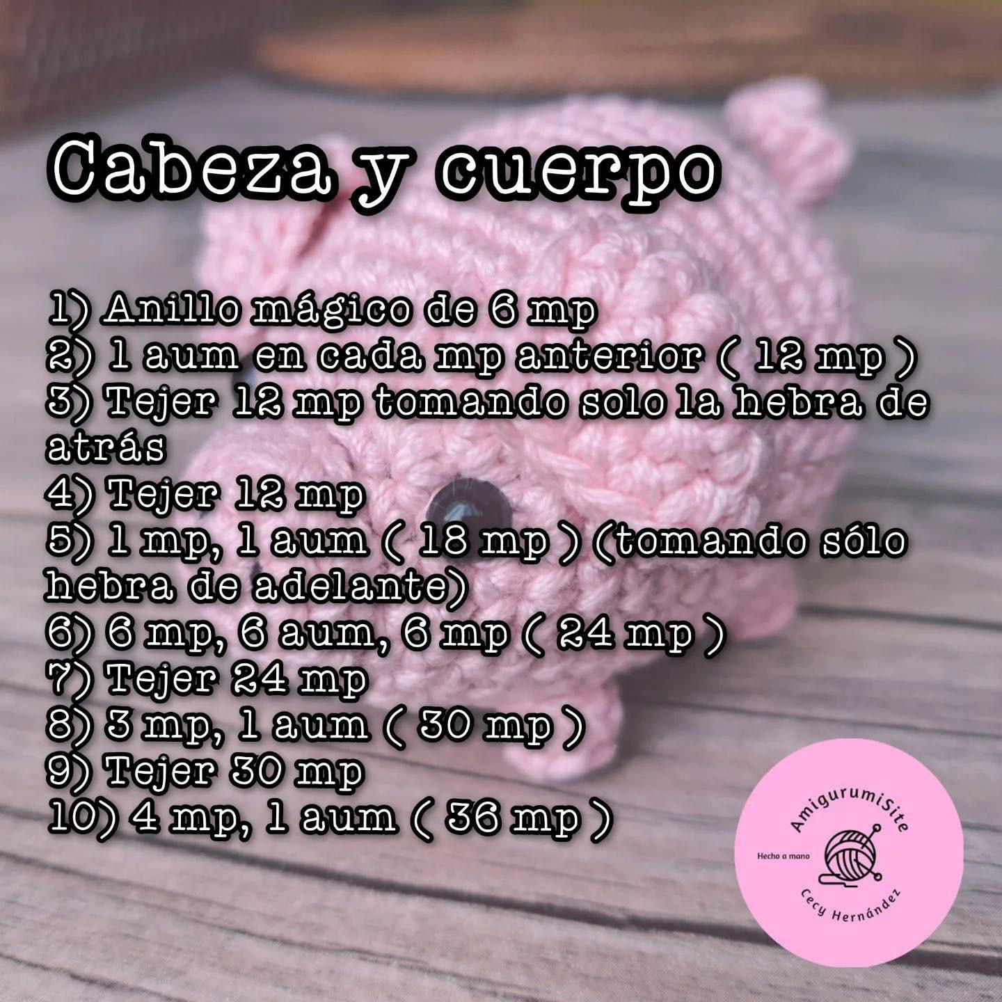 Patrón de Amigurumi de Cerdito: ¡Descarga Gratuita para Tejedores!