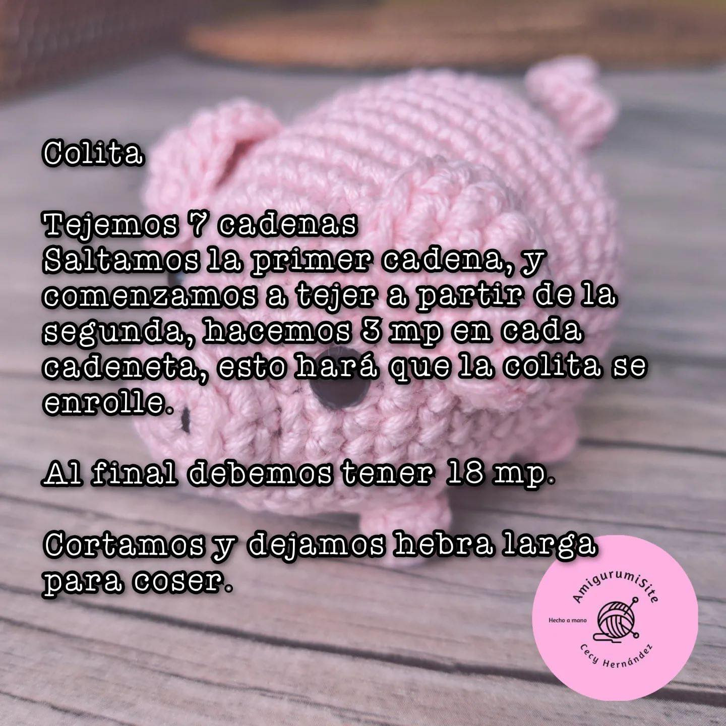 Patrón de Amigurumi de Cerdito: ¡Descarga Gratuita para Tejedores!