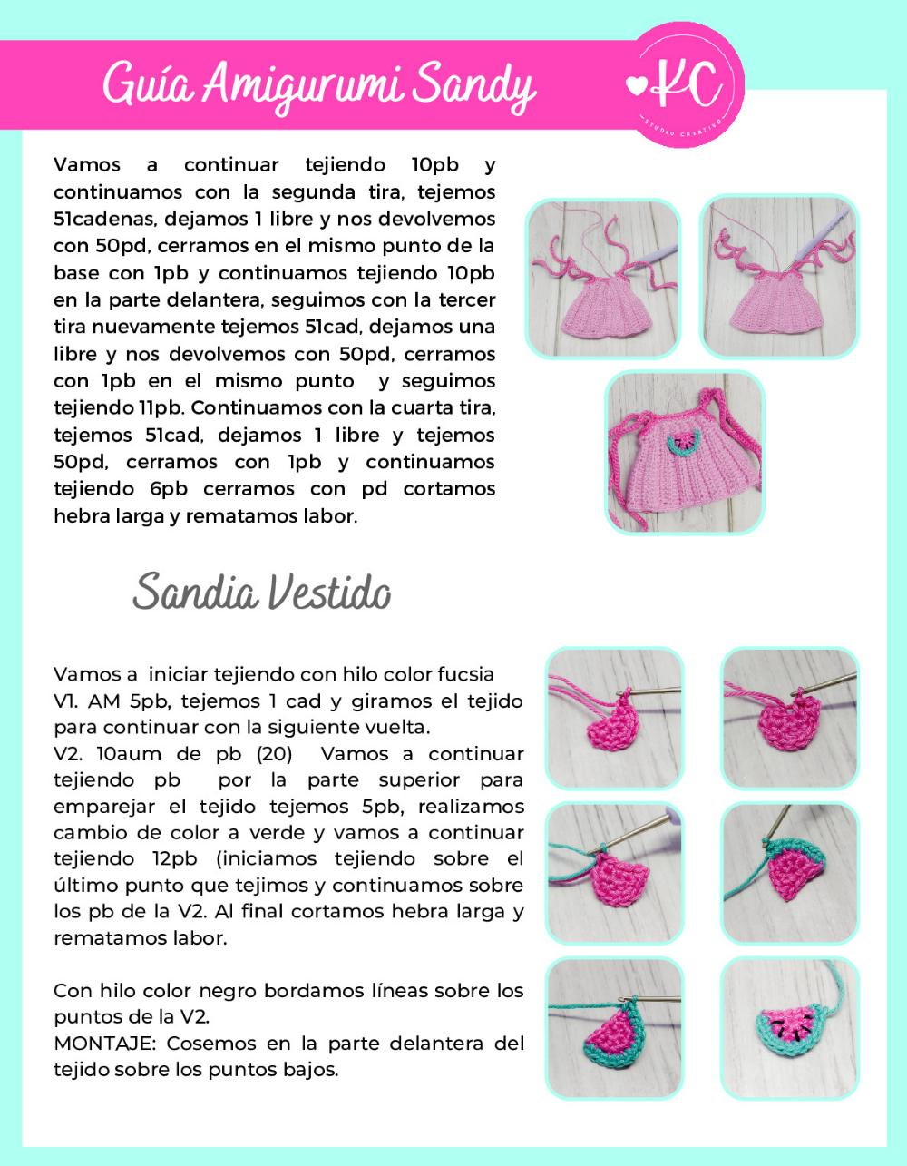 Patrón de Amigurumi Sandy: Guía Completa para Tejedores