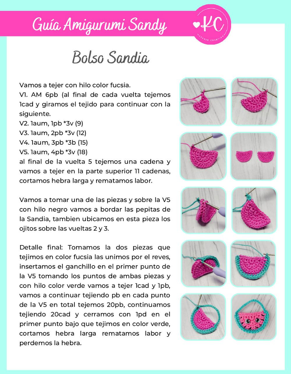Patrón de Amigurumi Sandy: Guía Completa para Tejedores