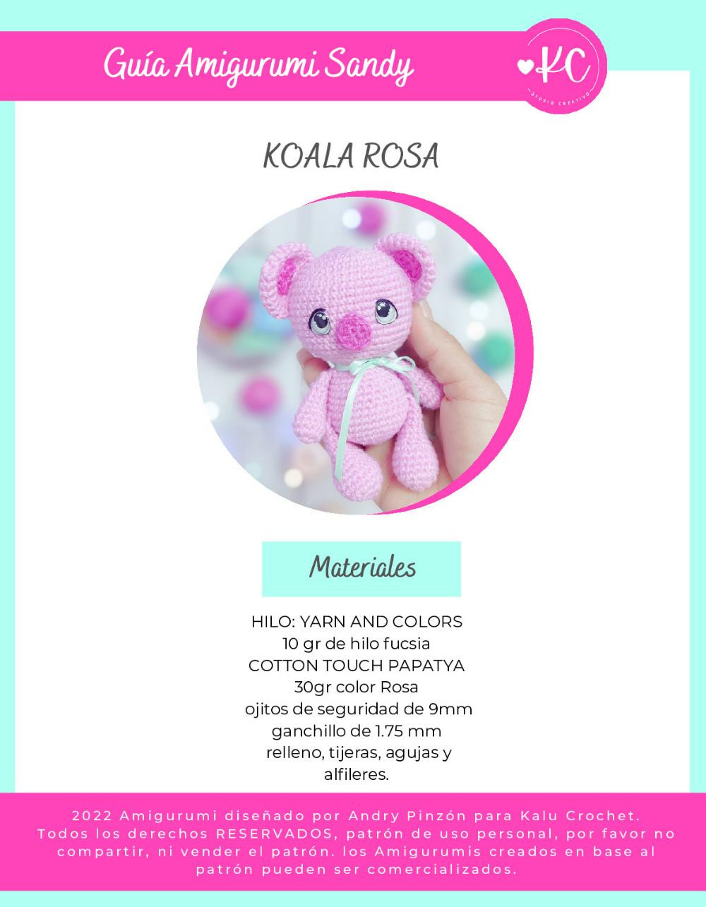 Patrón de Amigurumi Sandy: Guía Completa para Tejedores