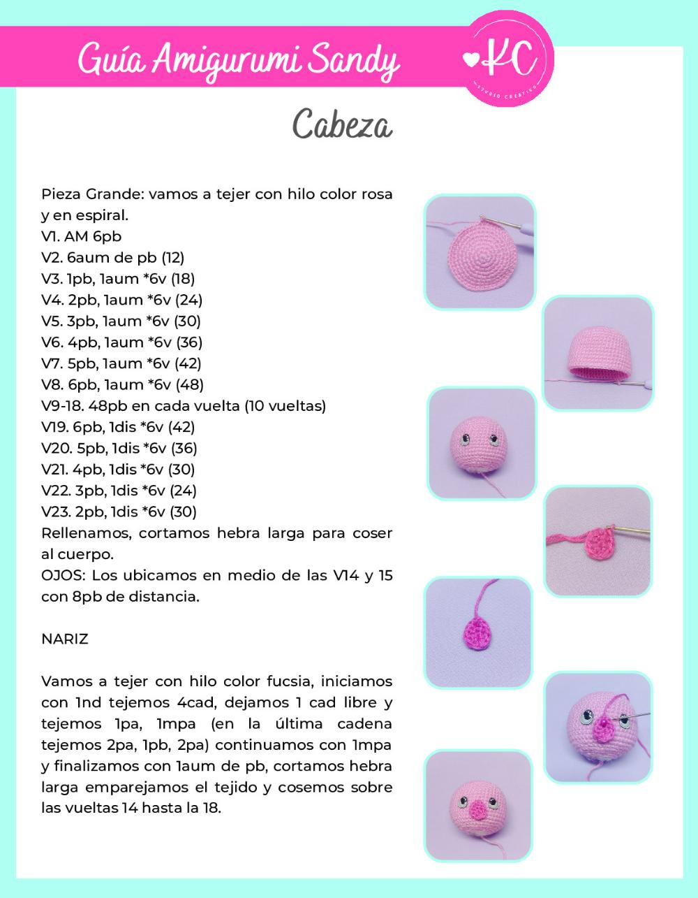Patrón de Amigurumi Sandy: Guía Completa para Tejedores