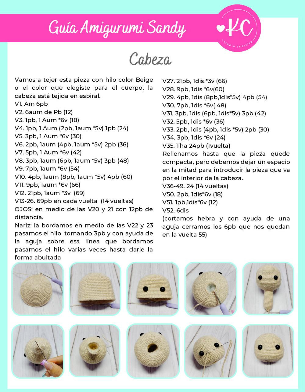 Patrón de Amigurumi Sandy: Guía Completa para Tejedores