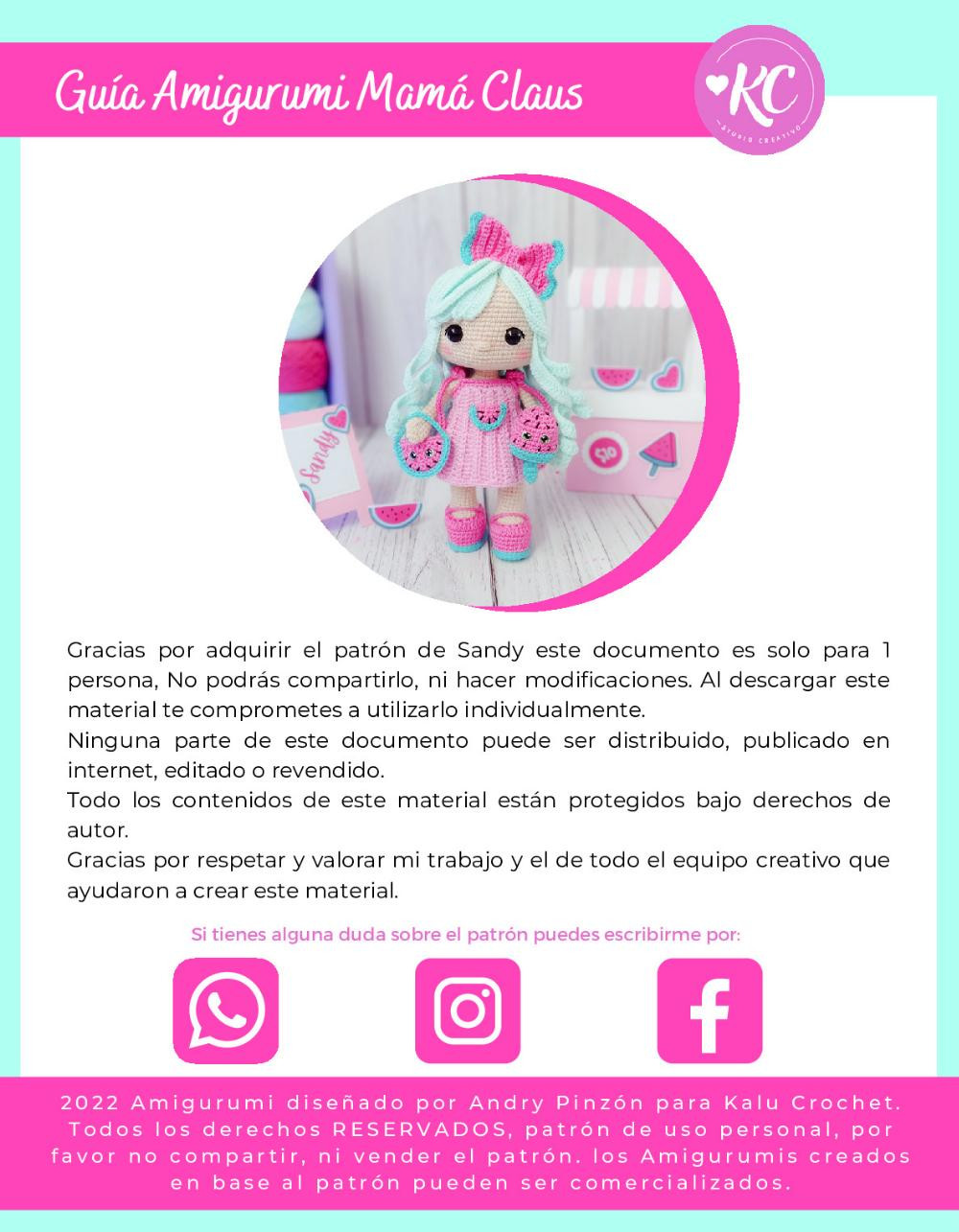 Patrón de Amigurumi Sandy: Guía Completa para Tejedores