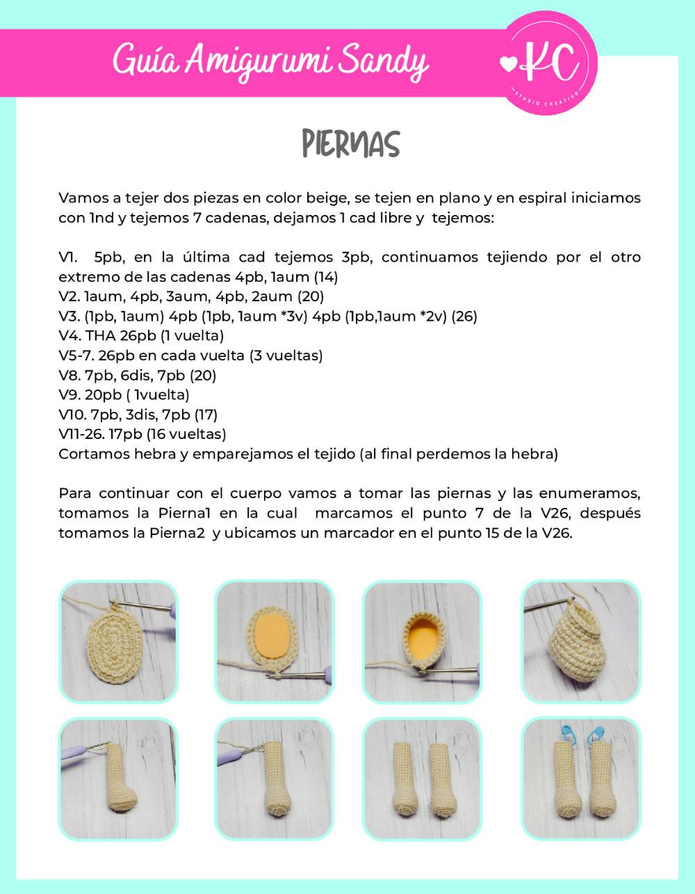 Patrón de Amigurumi Sandy: Guía Completa para Tejedores