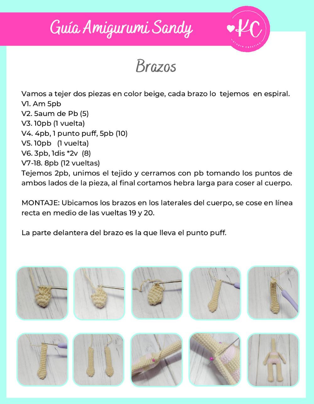 Patrón de Amigurumi Sandy: Guía Completa para Tejedores