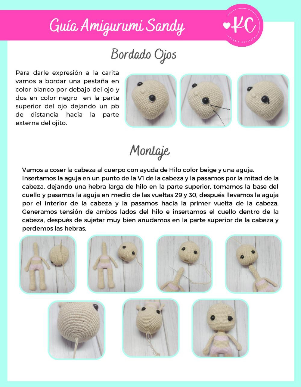 Patrón de Amigurumi Sandy: Guía Completa para Tejedores