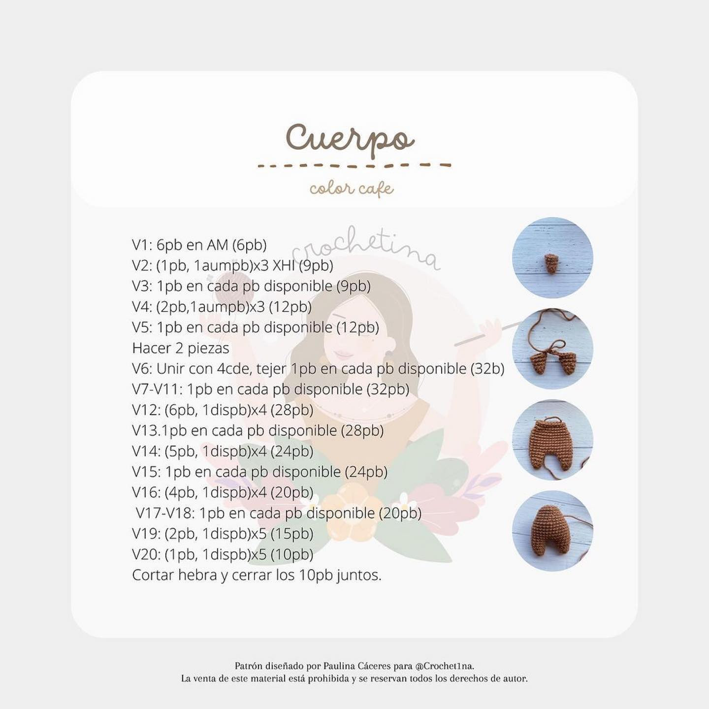 Patrón de crochet de mandrágora inspirado en la magia, gratis y encantador