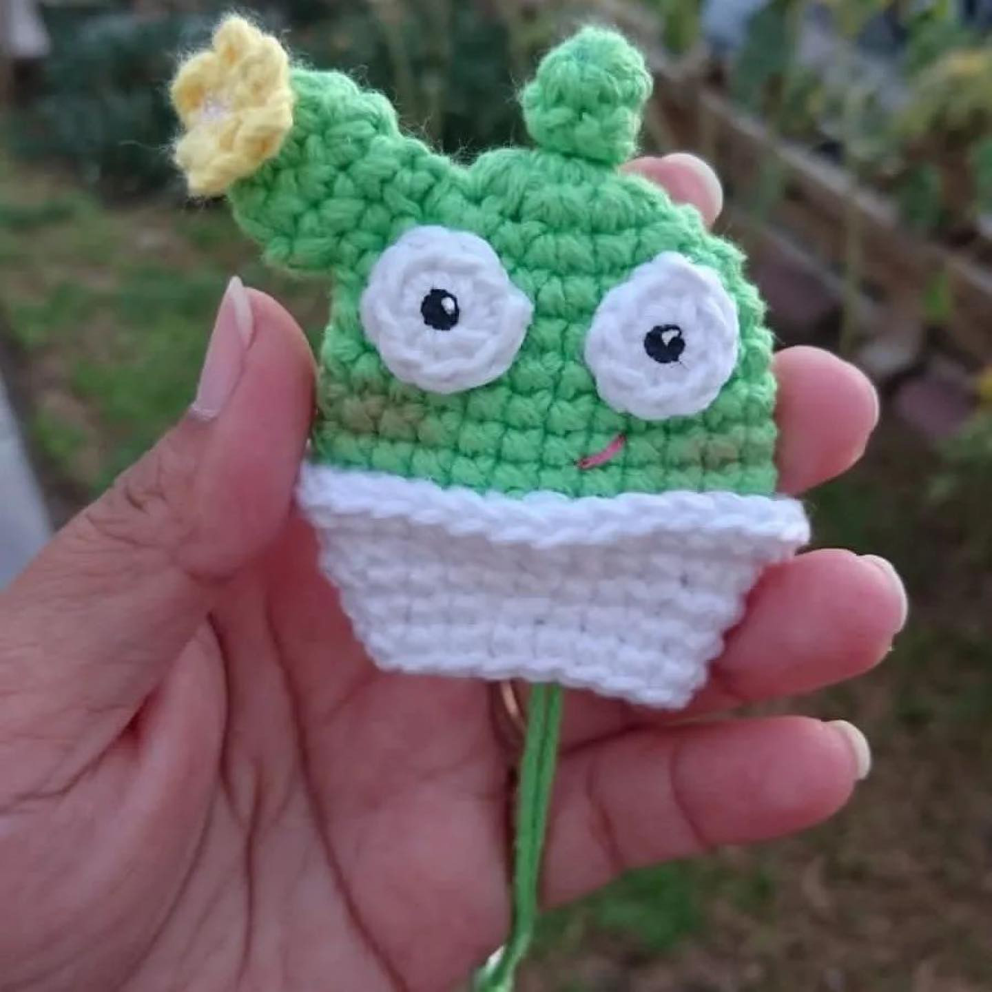 Patrón de Cubre Llaves en Forma de Nopal: ¡Gratis y Divertido!