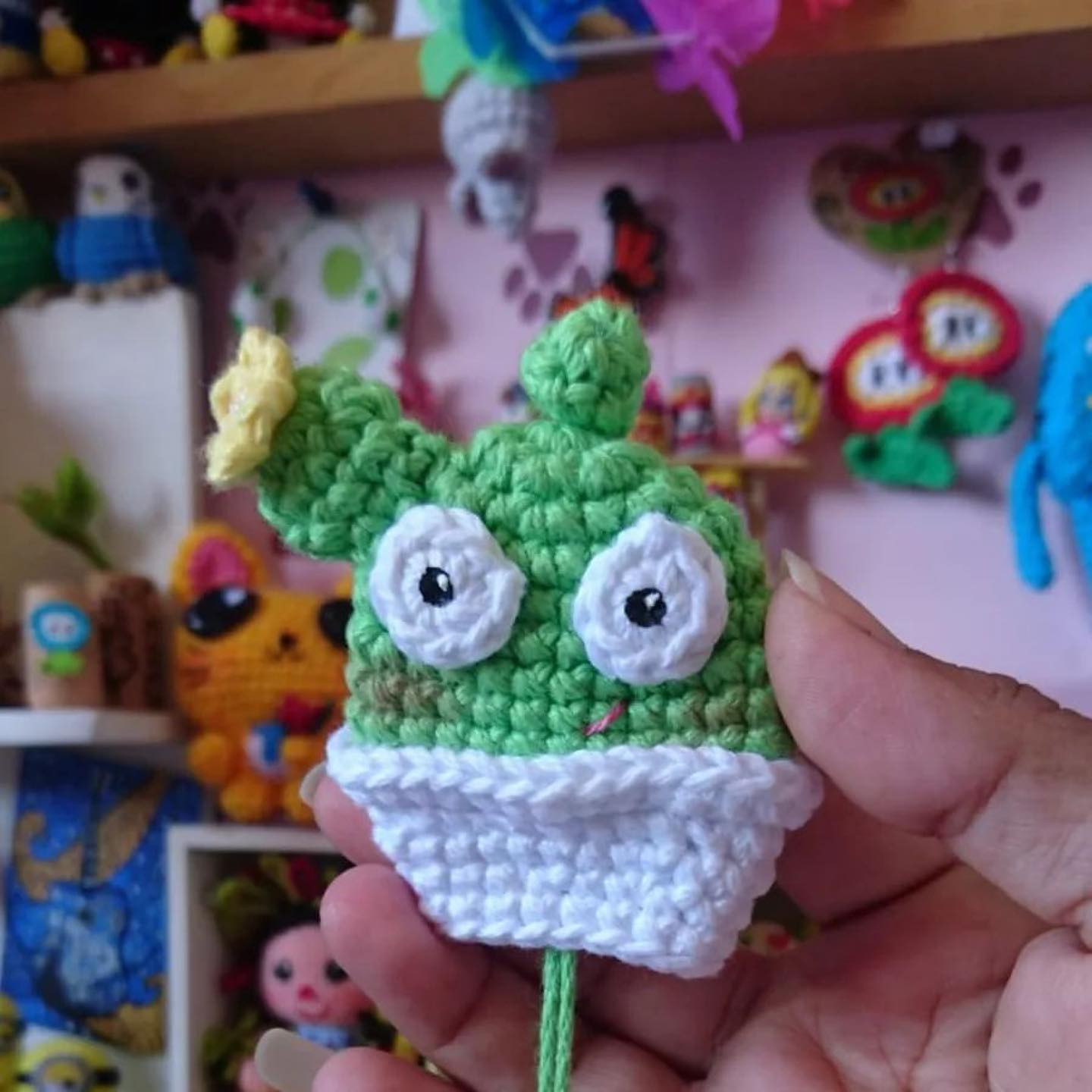 Patrón de Cubre Llaves en Forma de Nopal: ¡Gratis y Divertido!