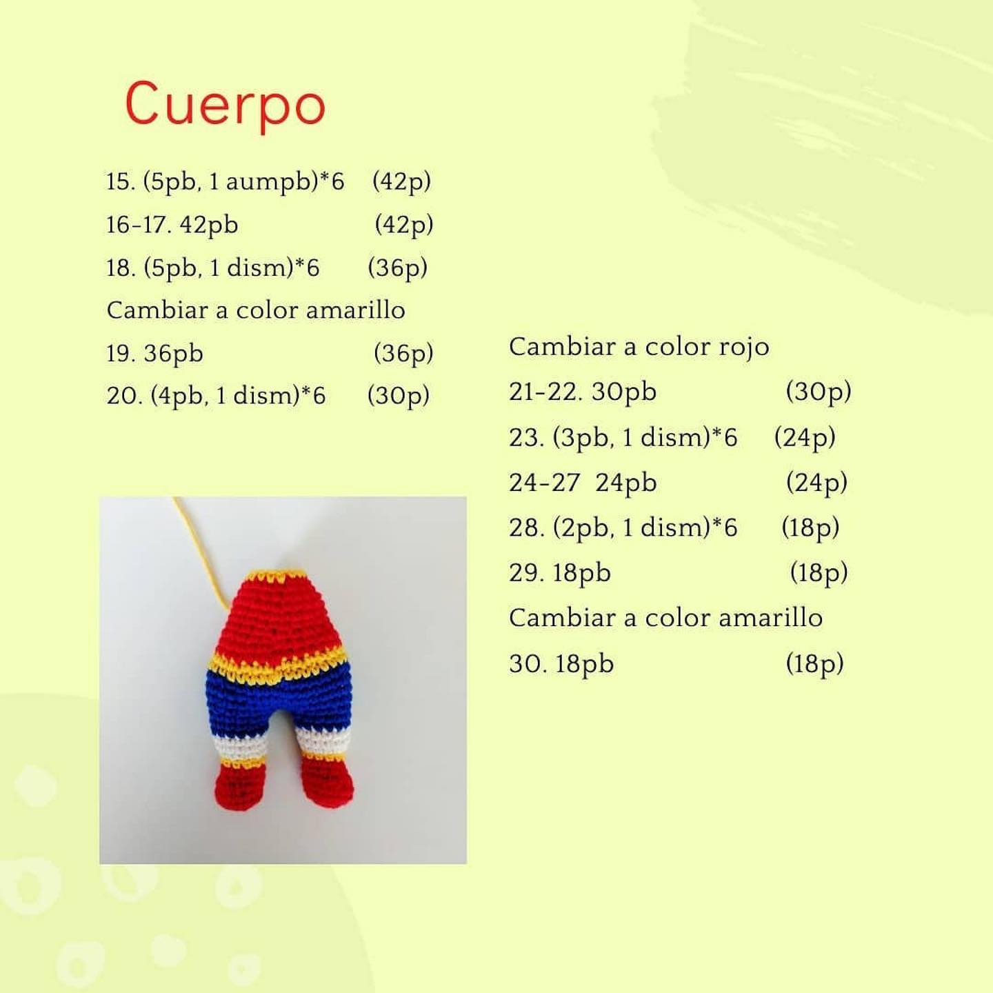 Patrón de muñeca amigurumi de Mujer Maravilla para crochet.