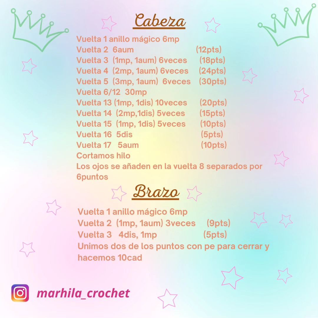 Patrón de muñeca de ganchillo en vestido verde para principiantes