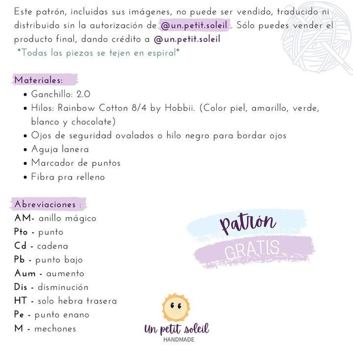 Patrón de muñeco de crochet gratis con chaqueta amarilla