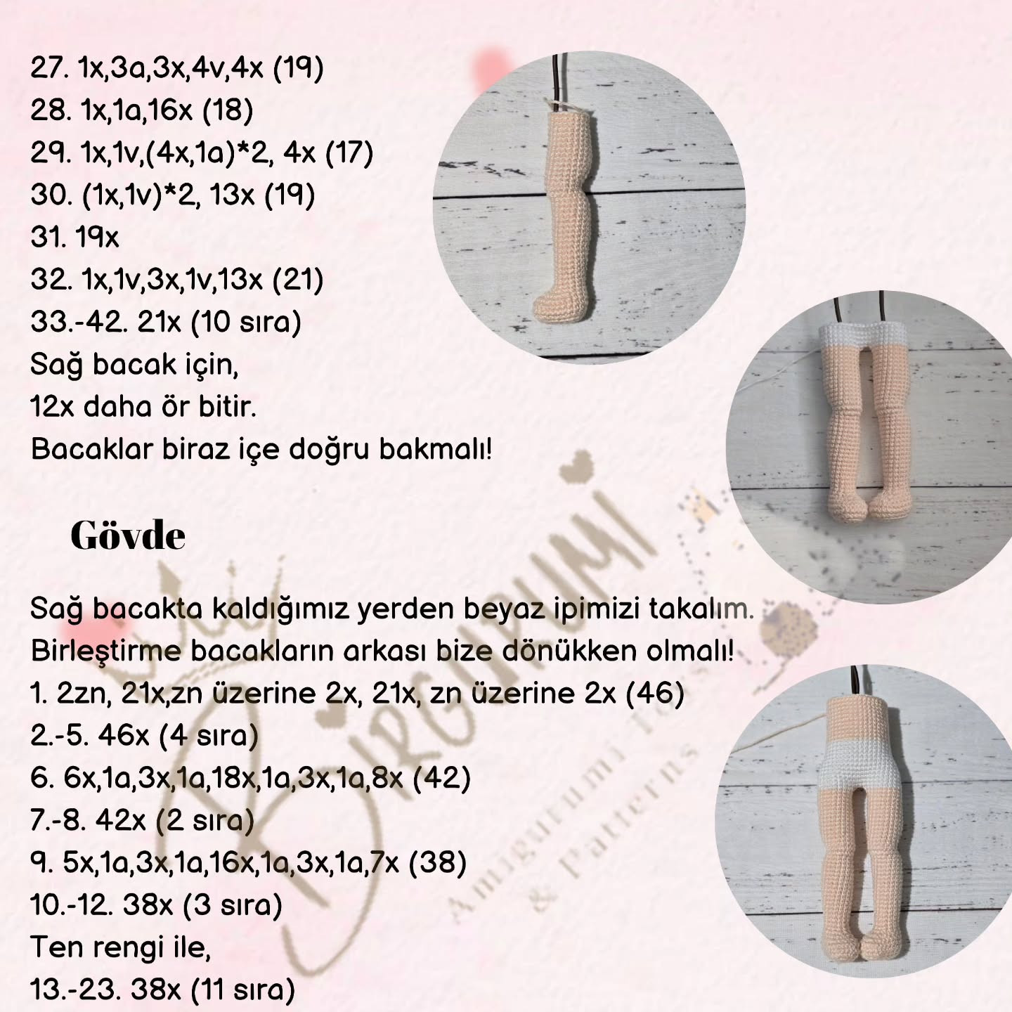 Pembe Saçlı Amigurumi Bebek Modeli: Tarzınızı Yansıtın