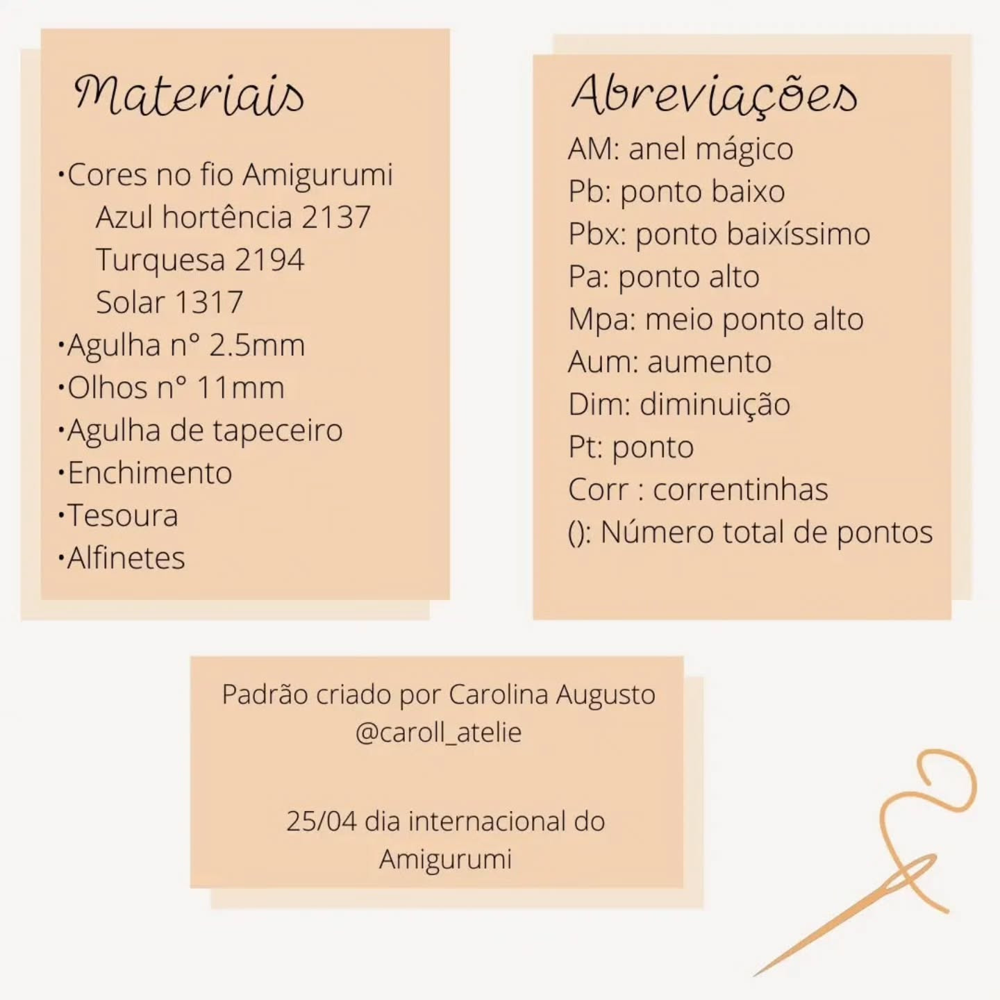 Pequeno Pássaro Azul de Crochê com Receita Grátis e Detalhes Florais