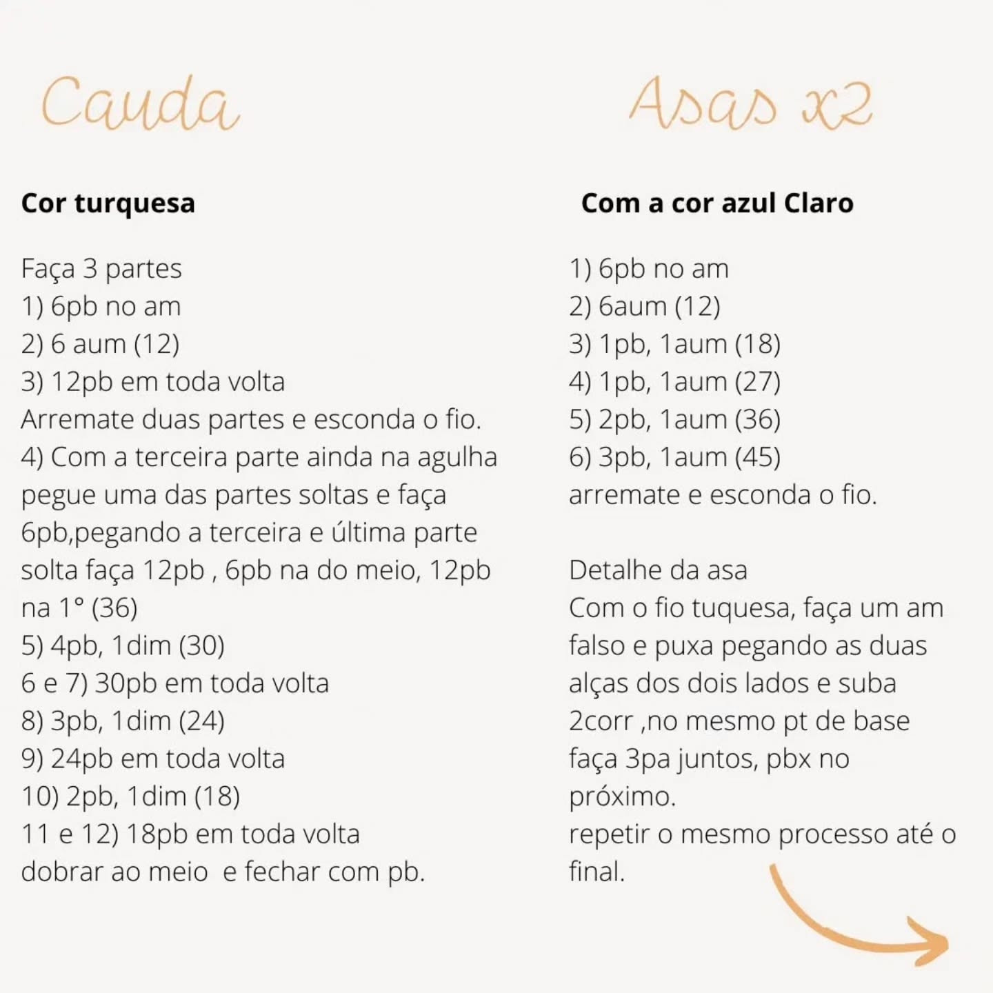 Pequeno Pássaro Azul de Crochê com Receita Grátis e Detalhes Florais