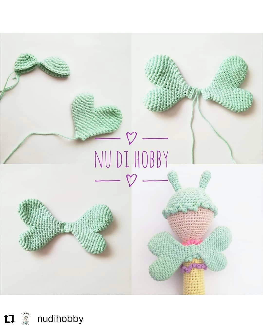 Pir Pir Cıngırak İçin Sevimli Amigurumi Örgü Modeli