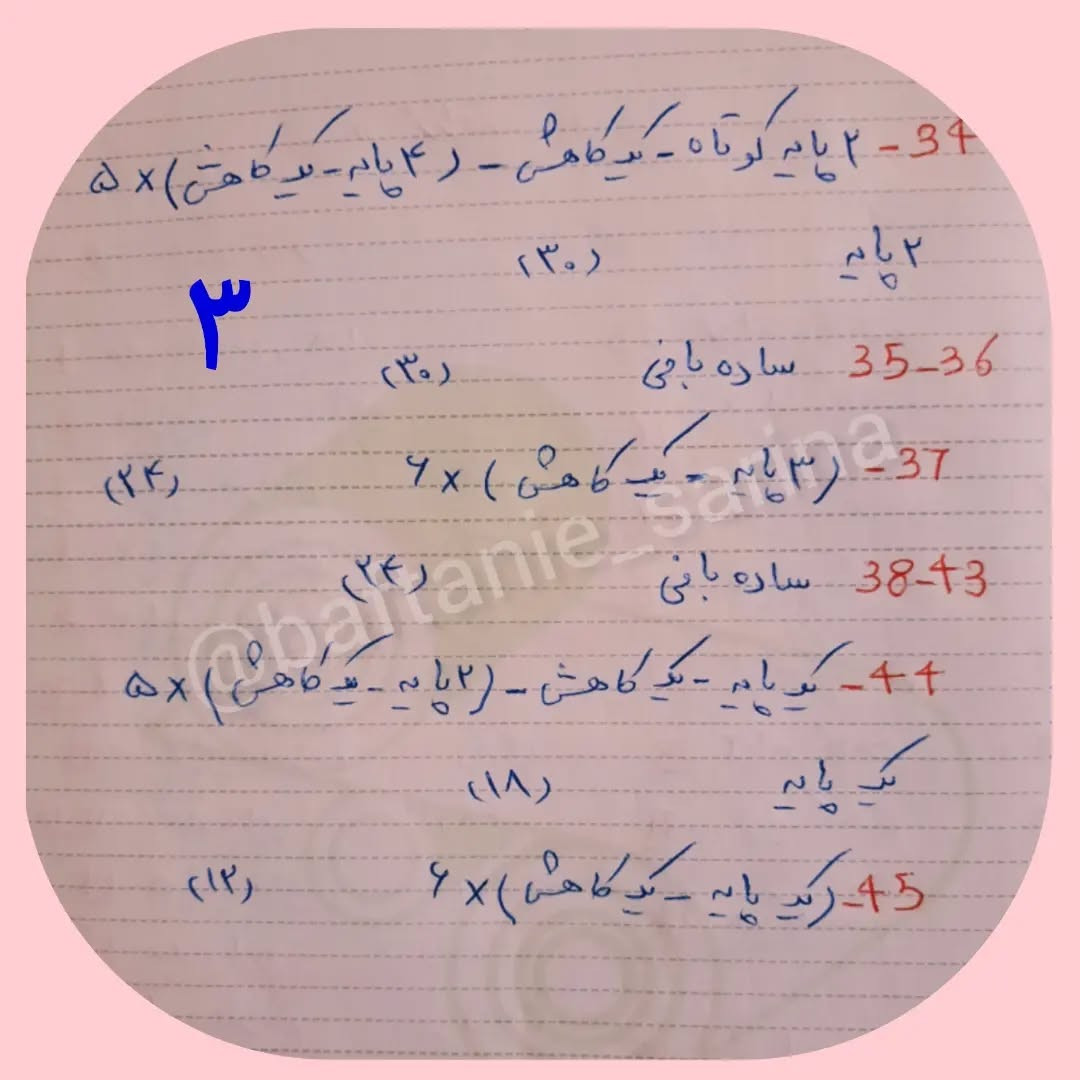پترن عروسک بافتنی به سبک آمigurumi