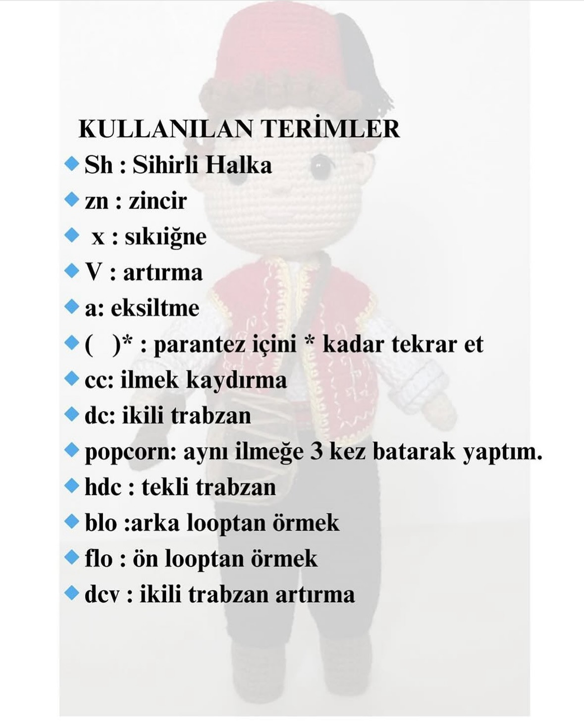 Ramazan Davulcusu İbiş Amigurumi Tarifi: Adım Adım Yapılış Rehberi