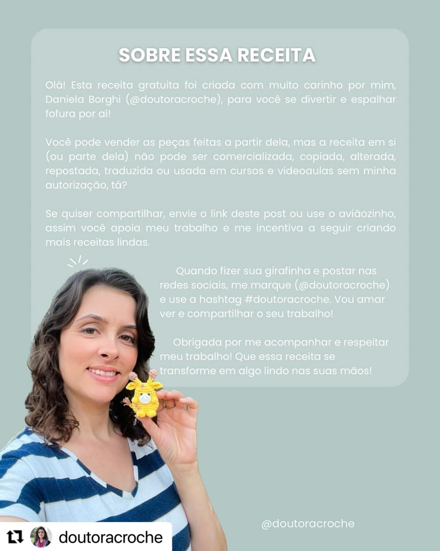 Receita de Crochê: Broche de Girafinha Amigurumi para Iniciantes