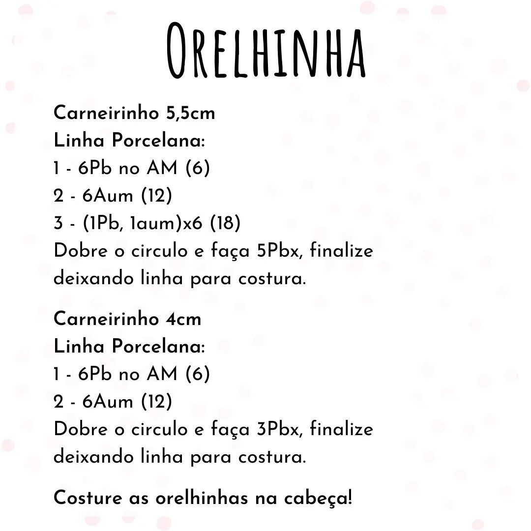Receita de Crochê: Crie Seu Próprio Carneirinho Fofo e Macio
