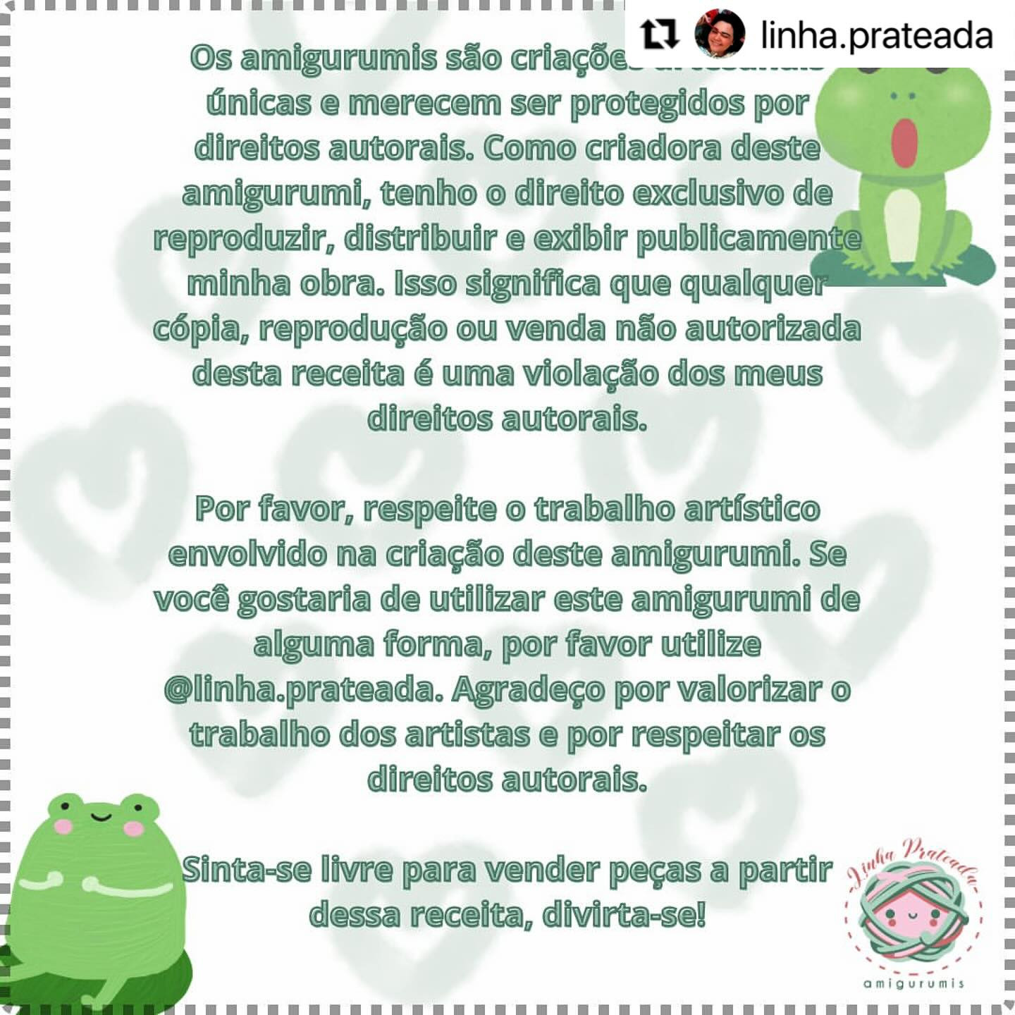 Receita gratuita de amigurumi de sapinho fofo para decoração