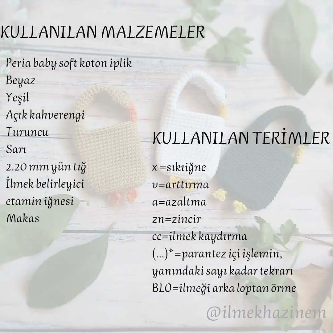 Renkli ve Şirin Kulaklık Kılıfı Örgü Modeli