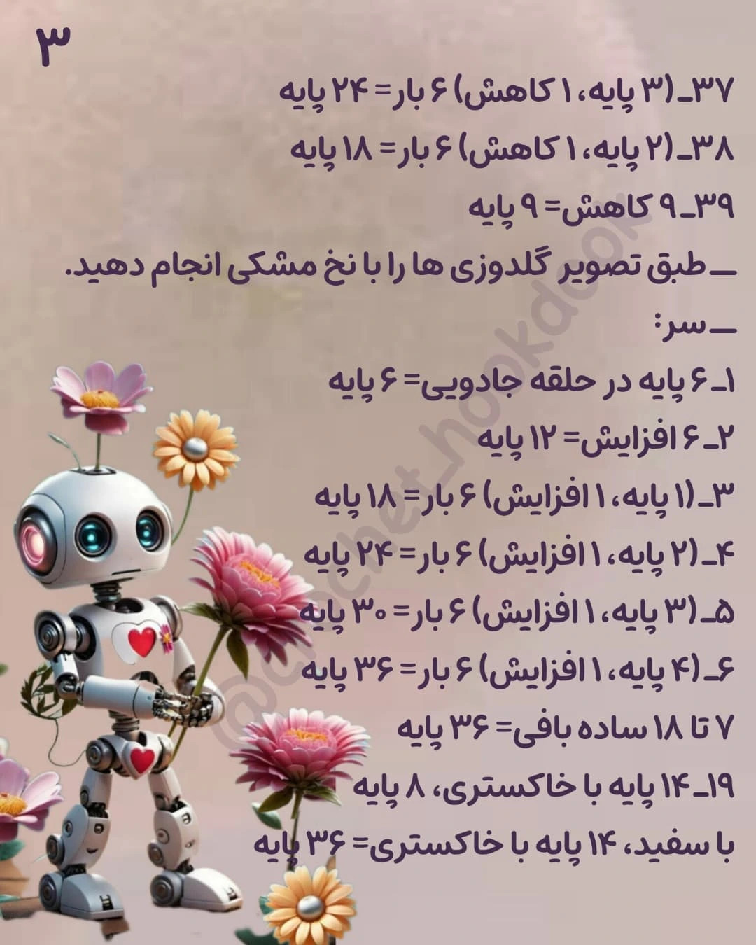 ساده‌ترین روش بافت ربات
