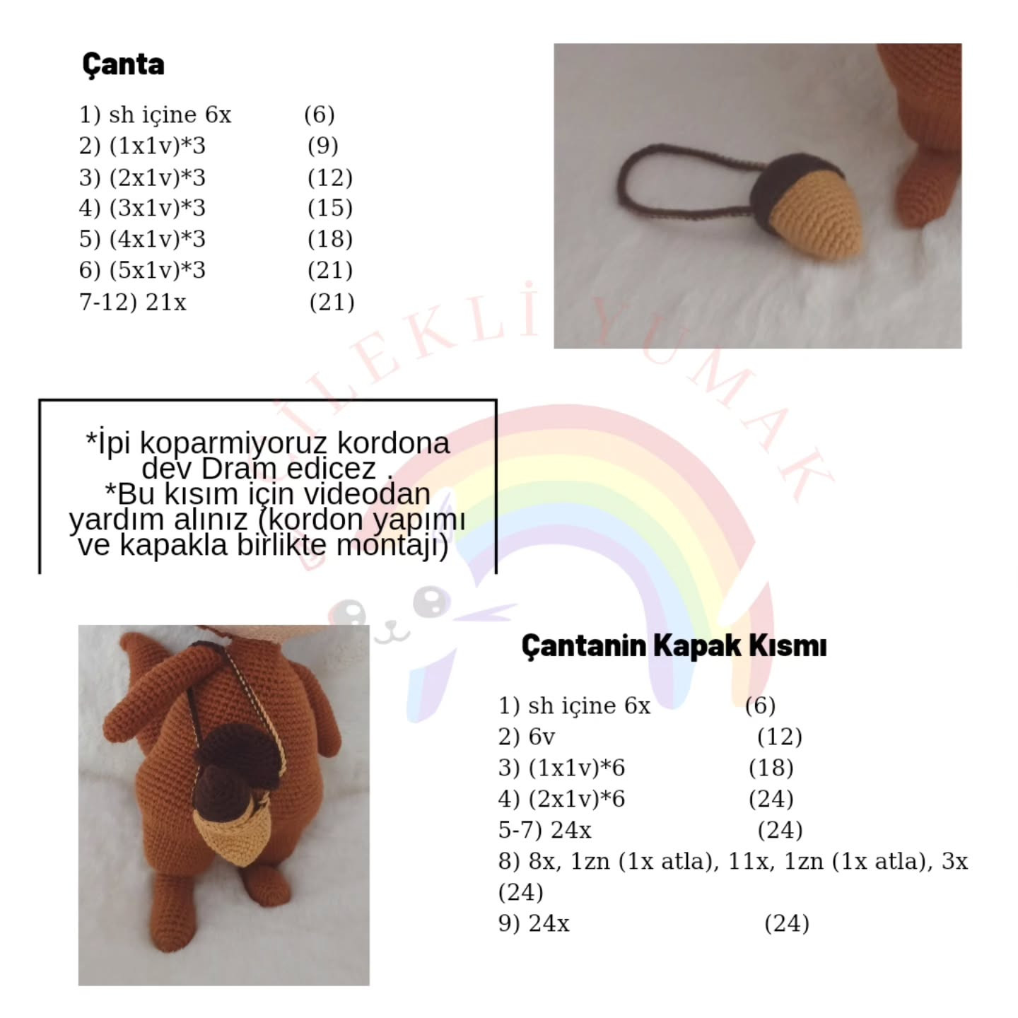 "Sancip Tarifi: Eğlenceli Amigurumi Oyuncak Yapımı"