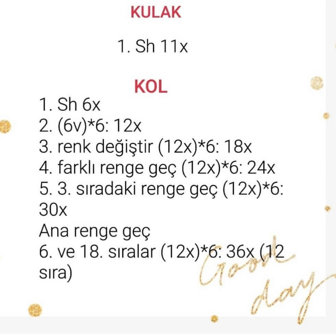 Şeker Dede Amigurumi Tarifi: Ücretsiz Örgü Deseni