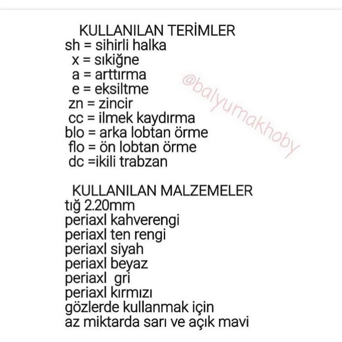 Sevimli Amigurumi Hayvanları İçin Ücretsiz Örgü Tarifleri