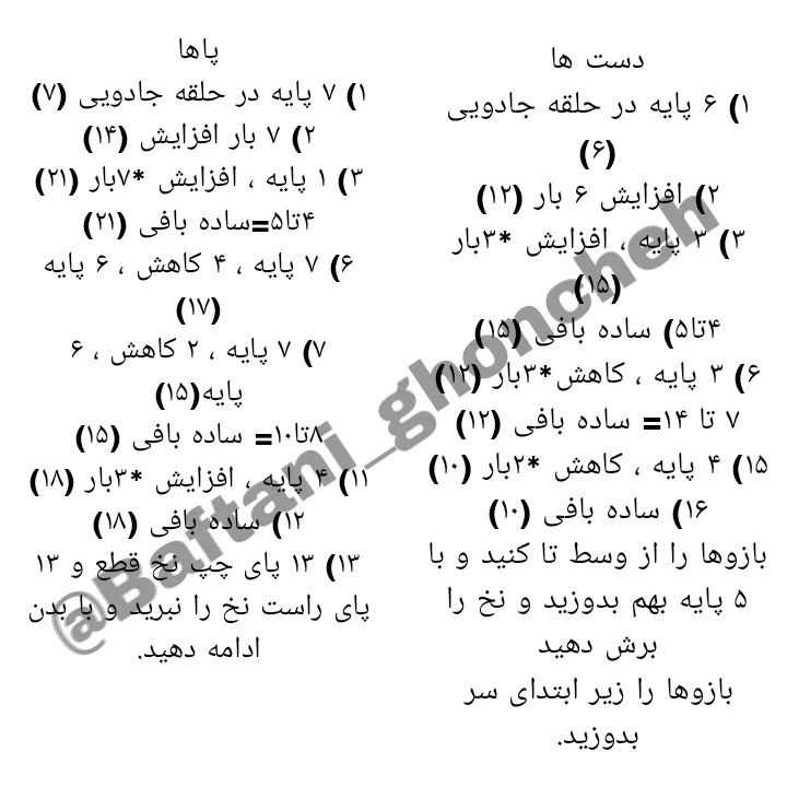 سلام سلام قشنگا حال دلتون چطوره اومدیم با یه پست جذاب خرگوش ناز 😍 دوستش دارین؟ببافید و ل