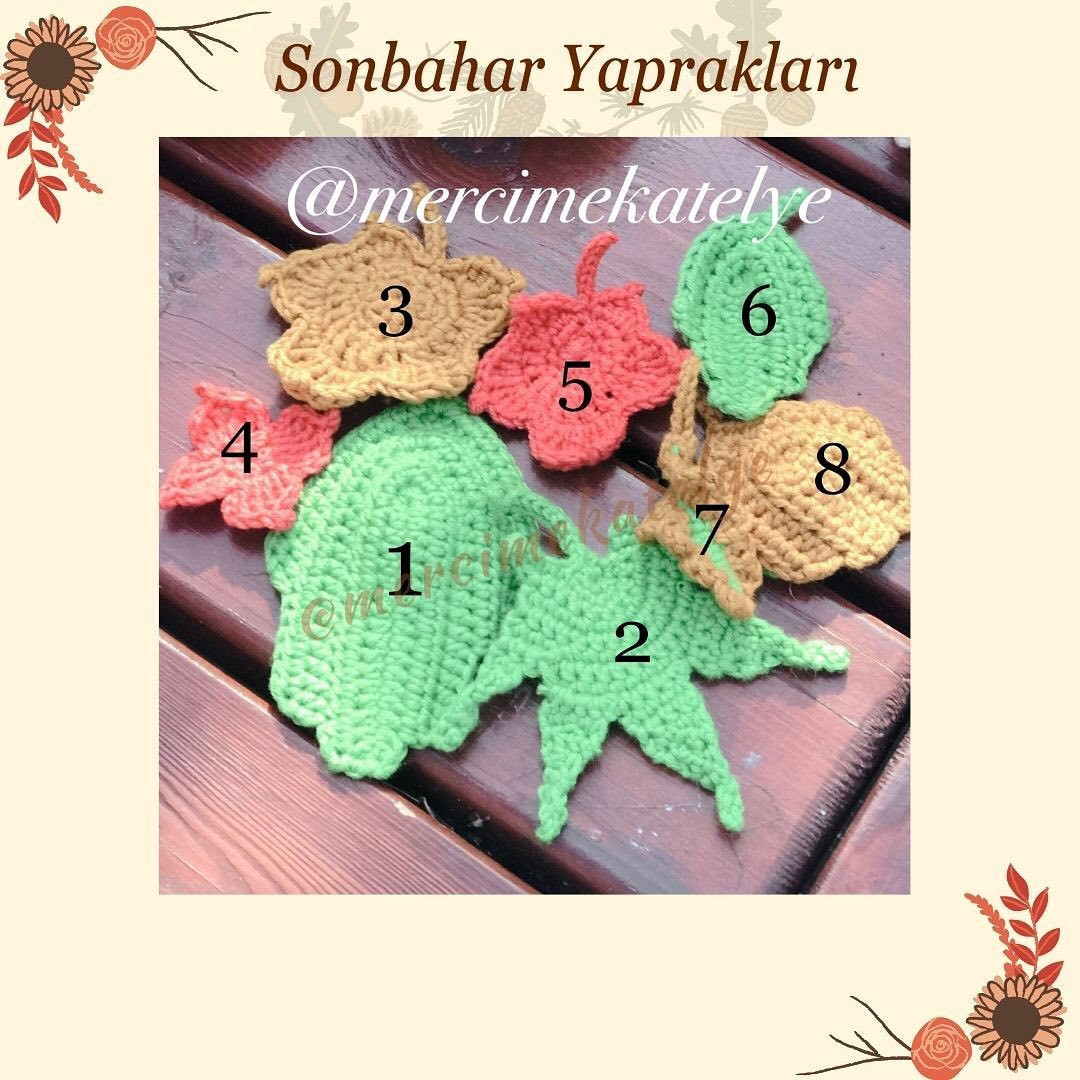 Sonbahar Yaprakları Tarifi: Renkli Örgü Desenleri