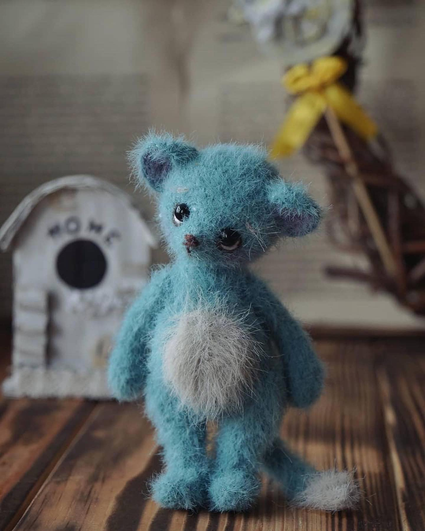 Сонный маленький мышонок от автора @pixi.toys 💜🤍💜Ещё больше бесплатных описаний #ami_м