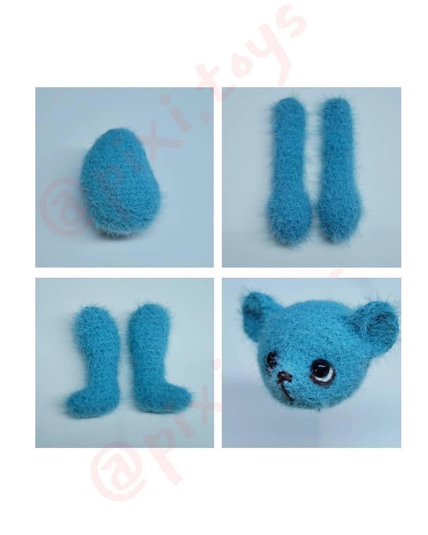 Сонный маленький мышонок от автора @pixi.toys 💜🤍💜Ещё больше бесплатных описаний #ami_м