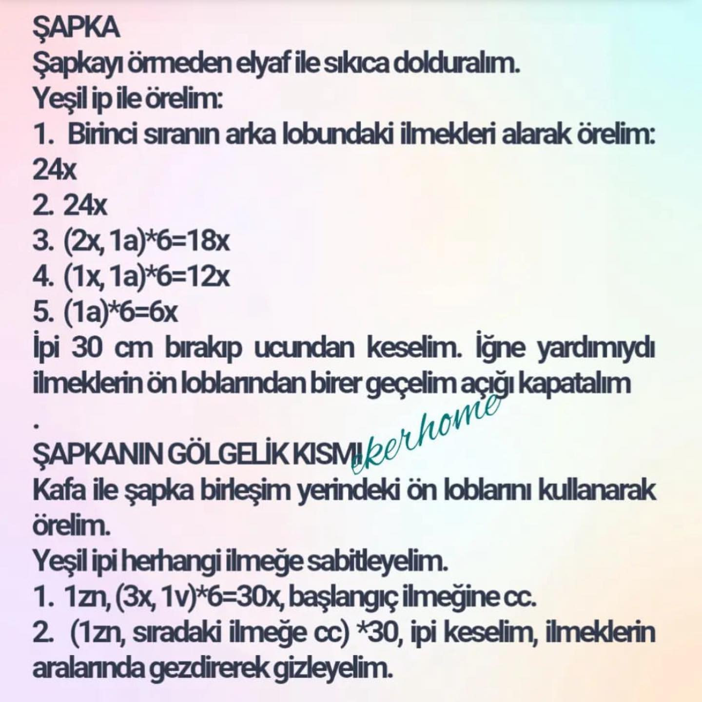 Tatu ve Sevimli Dostları İçin Ücretsiz Amigurumi Tarifi
