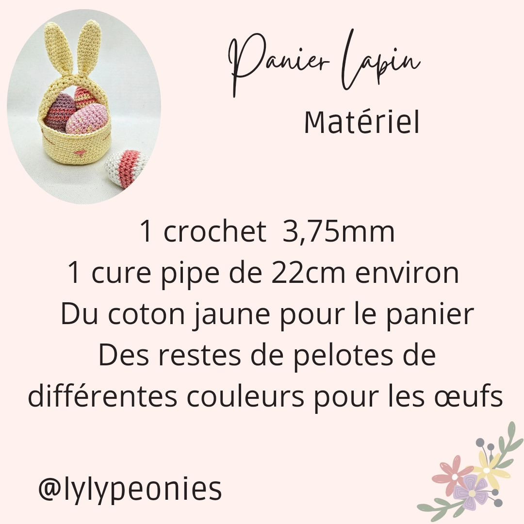 Tutoriel de crochet gratuit: Créez un panier lapin adorable