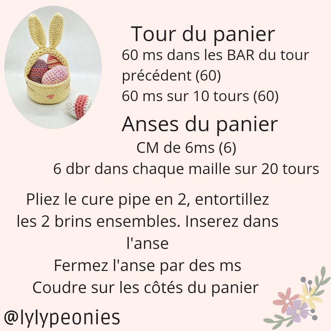 Tutoriel de crochet gratuit: Créez un panier lapin adorable