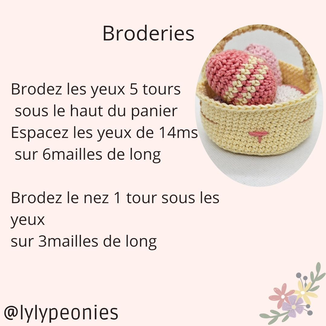 Tutoriel de crochet gratuit: Créez un panier lapin adorable