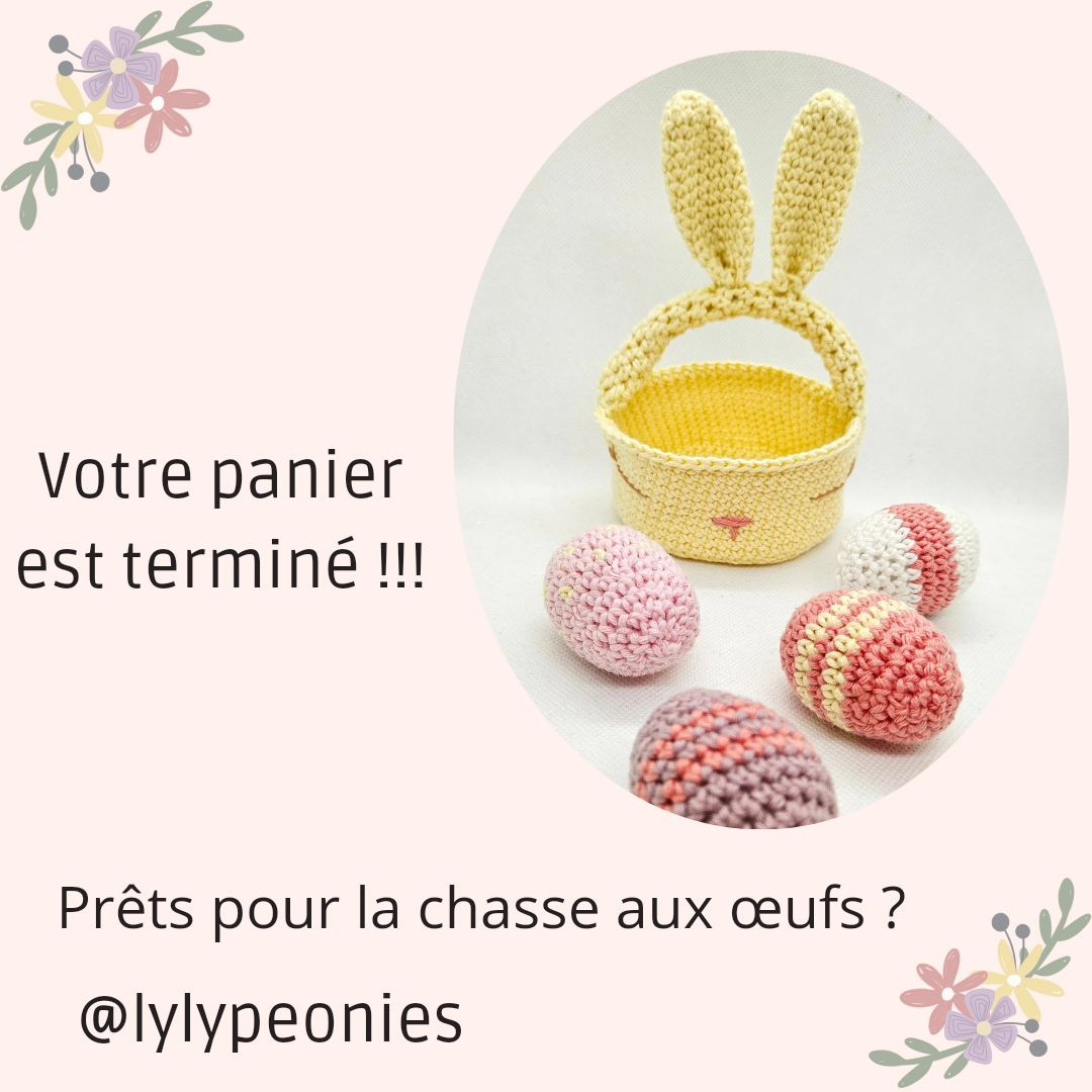 Tutoriel de crochet gratuit: Créez un panier lapin adorable