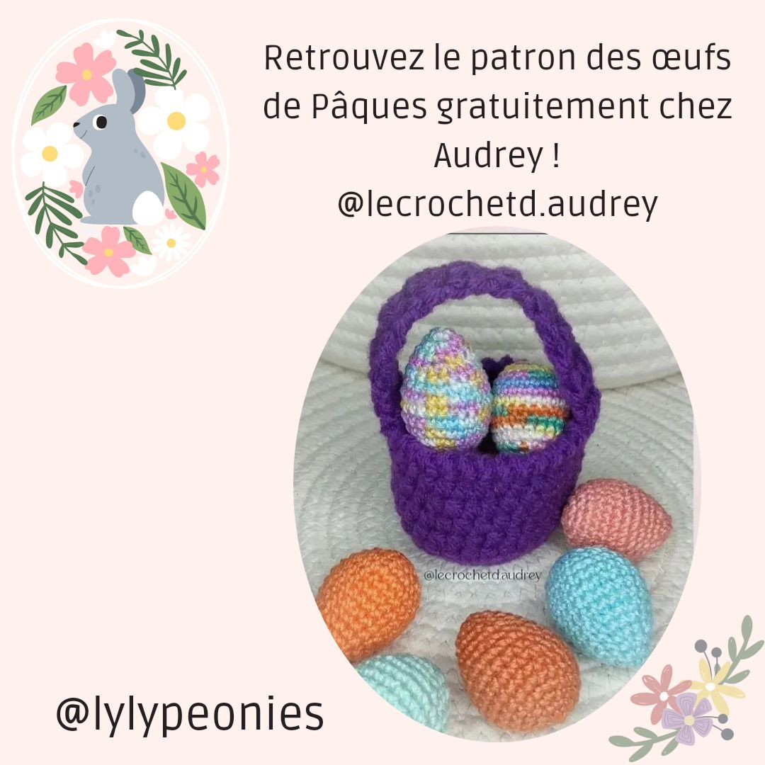 Tutoriel de crochet gratuit: Créez un panier lapin adorable