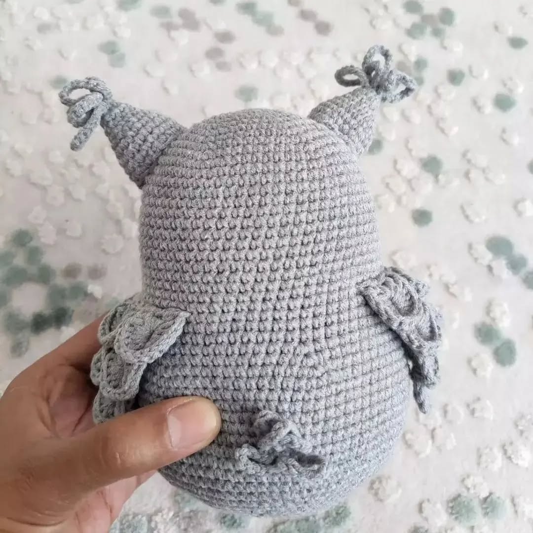 Üç Boyutlu Baykuş Amigurumi Modeli ve Yapılışı
