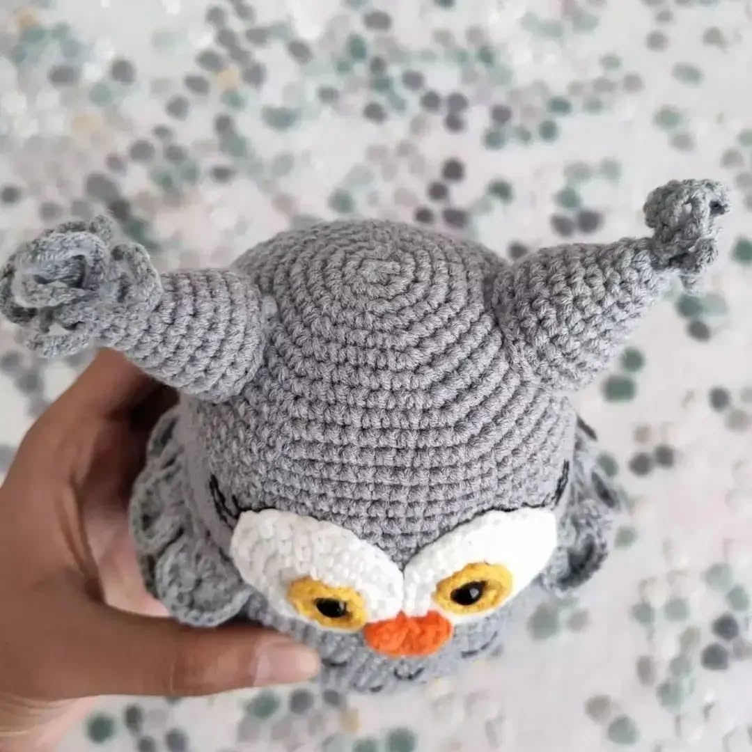 Üç Boyutlu Baykuş Amigurumi Modeli ve Yapılışı